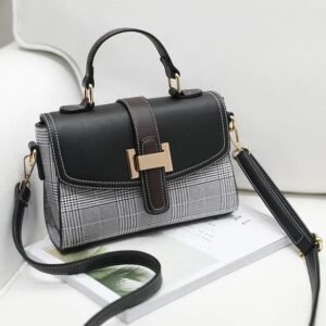 WB092-Casual Leather One-shoulder Handbag