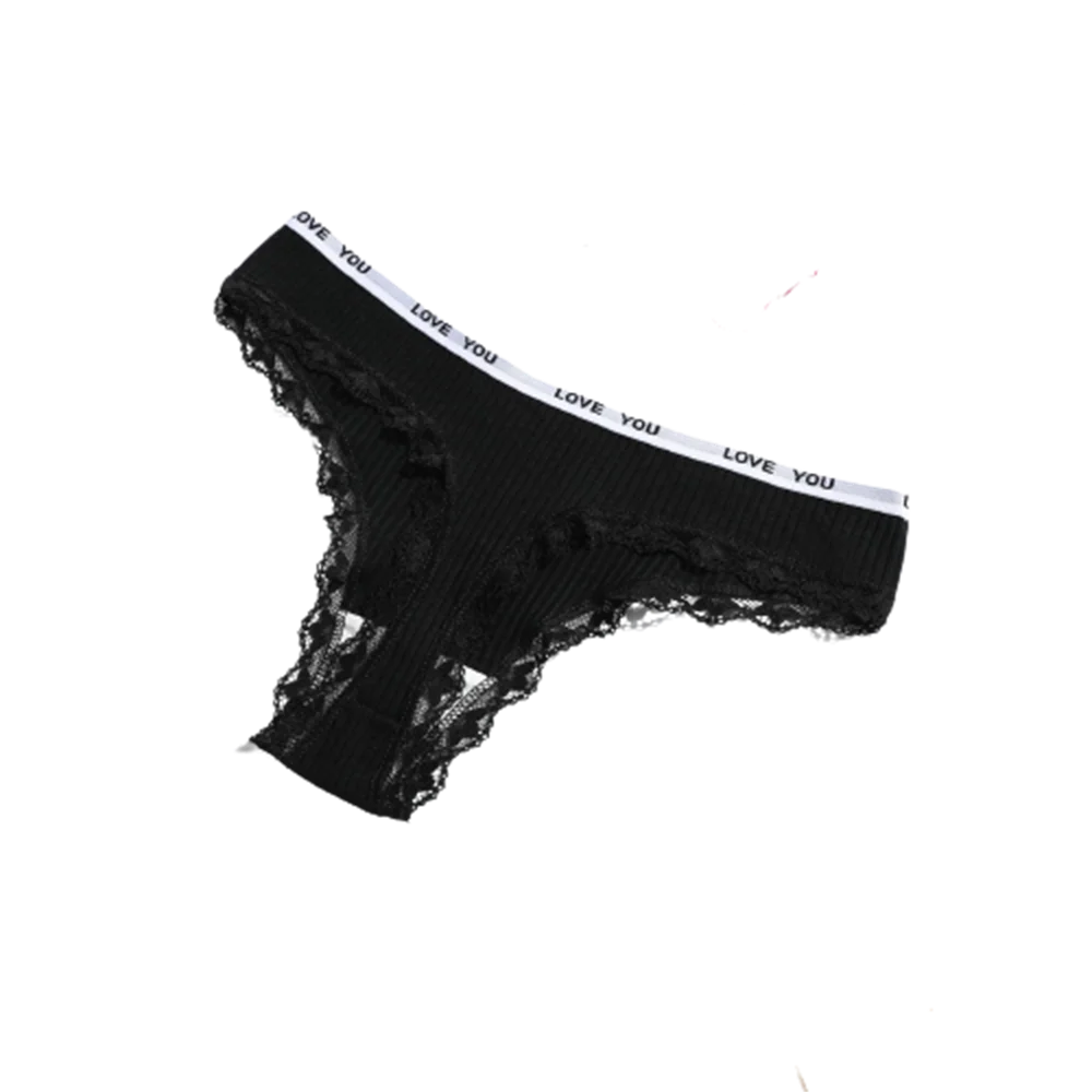 WU509 Cotton G String Thongs Solid Underwear - Image 3