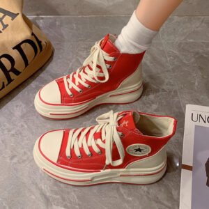 WF010 Trending Designer Shoes – Red