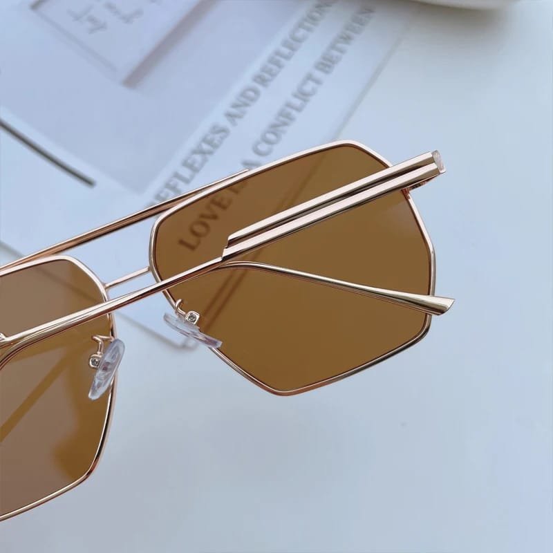 WSG614 Retro Square Polarized Sunglasses - Image 11