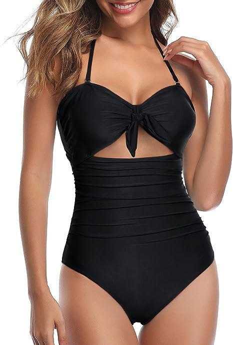 WBW304 Tummy Control High Waist One Piece Swimsuits - Image 5