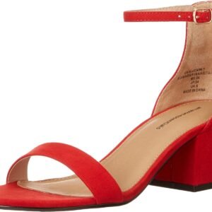 WF035 Essentials Women’s Two Strap Heeled Sandal