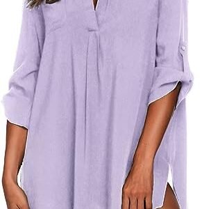 WBW308 Swimsuit Beach Cover Up Shirt Bikini
