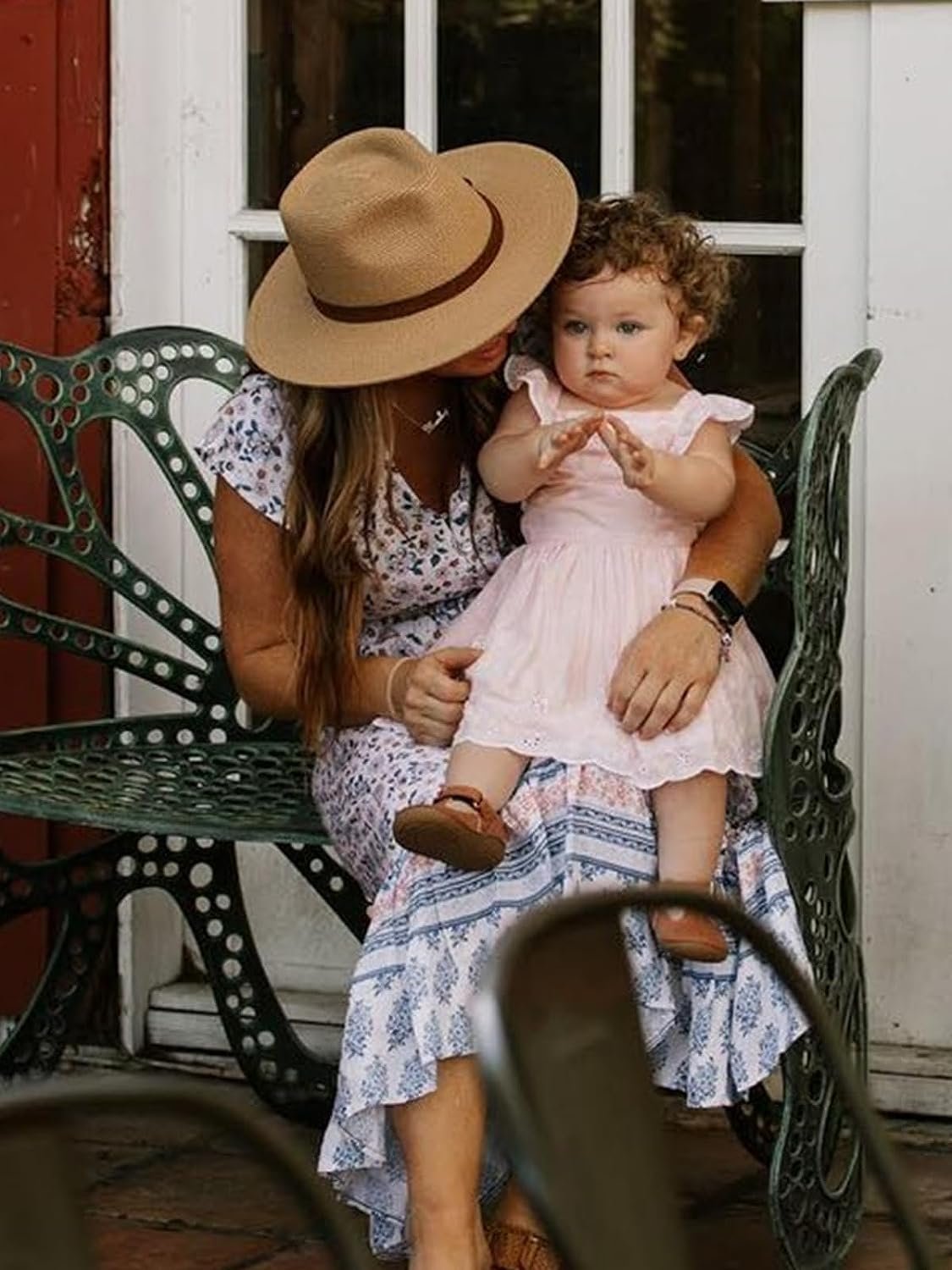 FA847 Wide Brim Straw Panama Summer Beach Hat - Image 24