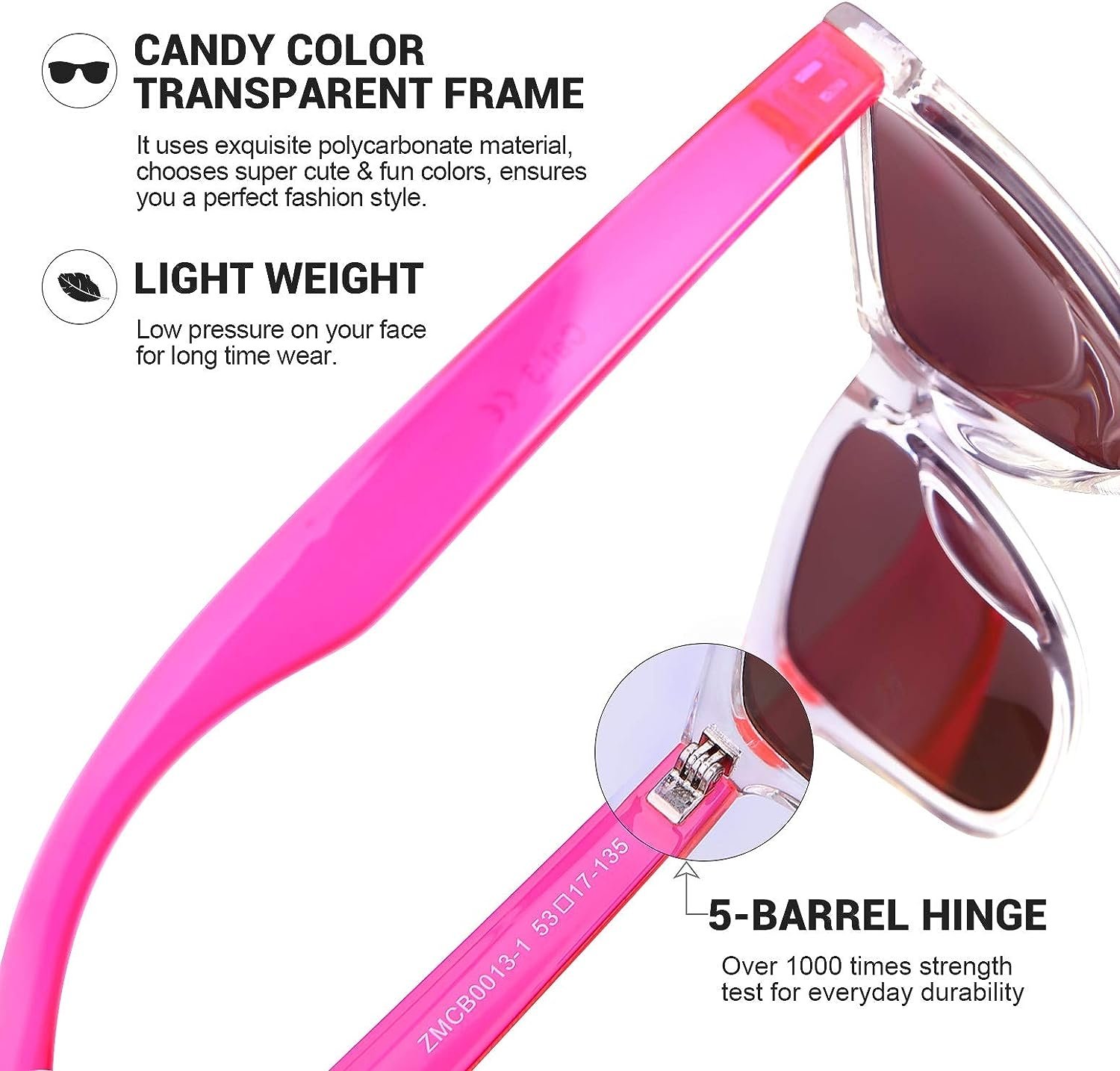 WSG609 UV400 Mirrored Lens - Image 6