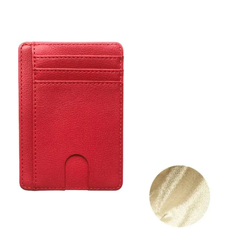 FA858 8 Slot Slim RFID Blocking Leather Wallet