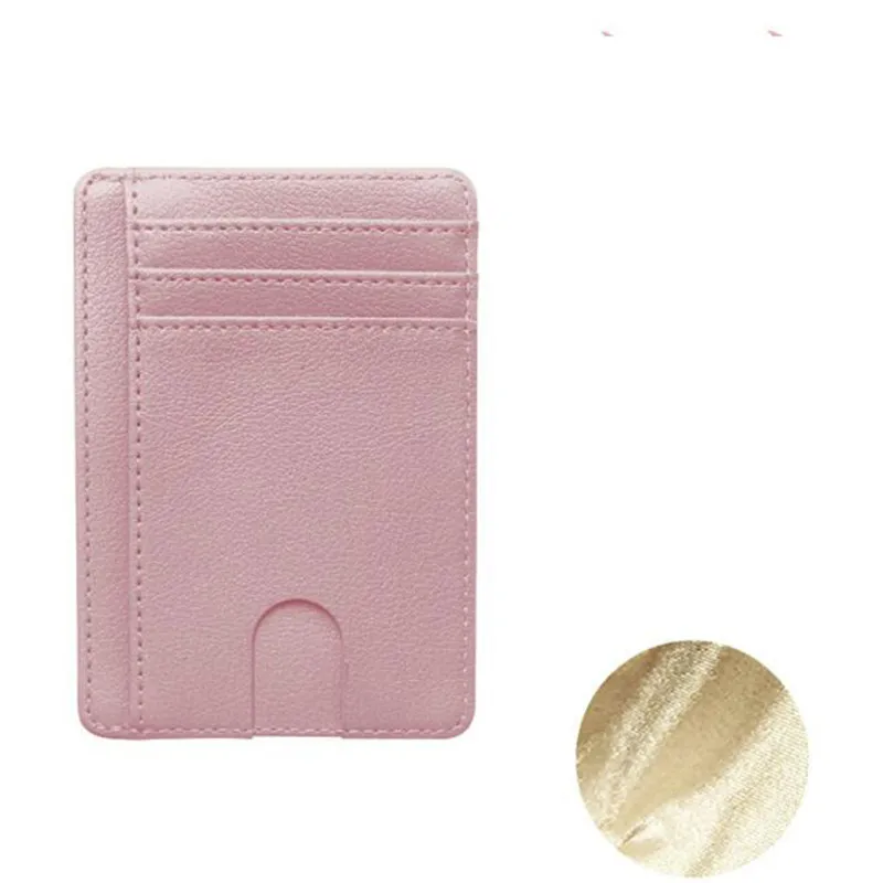 FA858 8 Slot Slim RFID Blocking Leather Wallet