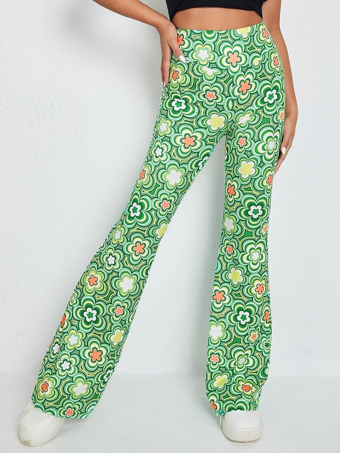 WD413 Bootcut High Waisted Yoga Pants - Image 16