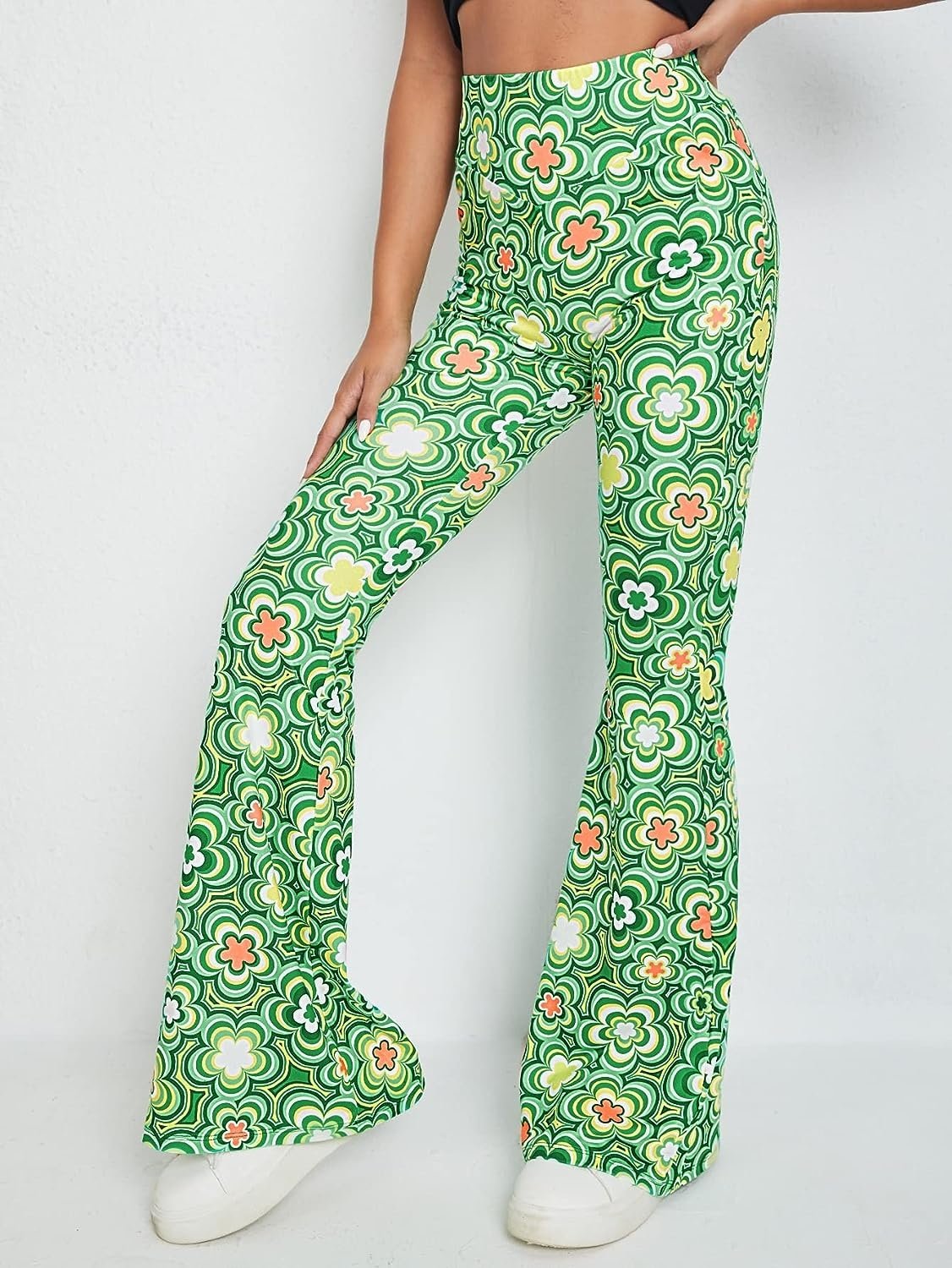 WD413 Bootcut High Waisted Yoga Pants - Image 15