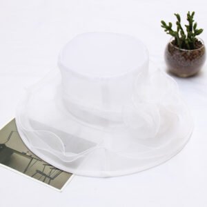 FA849 Light Gauze Big Edge Sunshade Hat