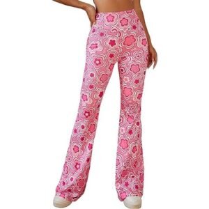 WD413 Bootcut High Waisted Yoga Pants