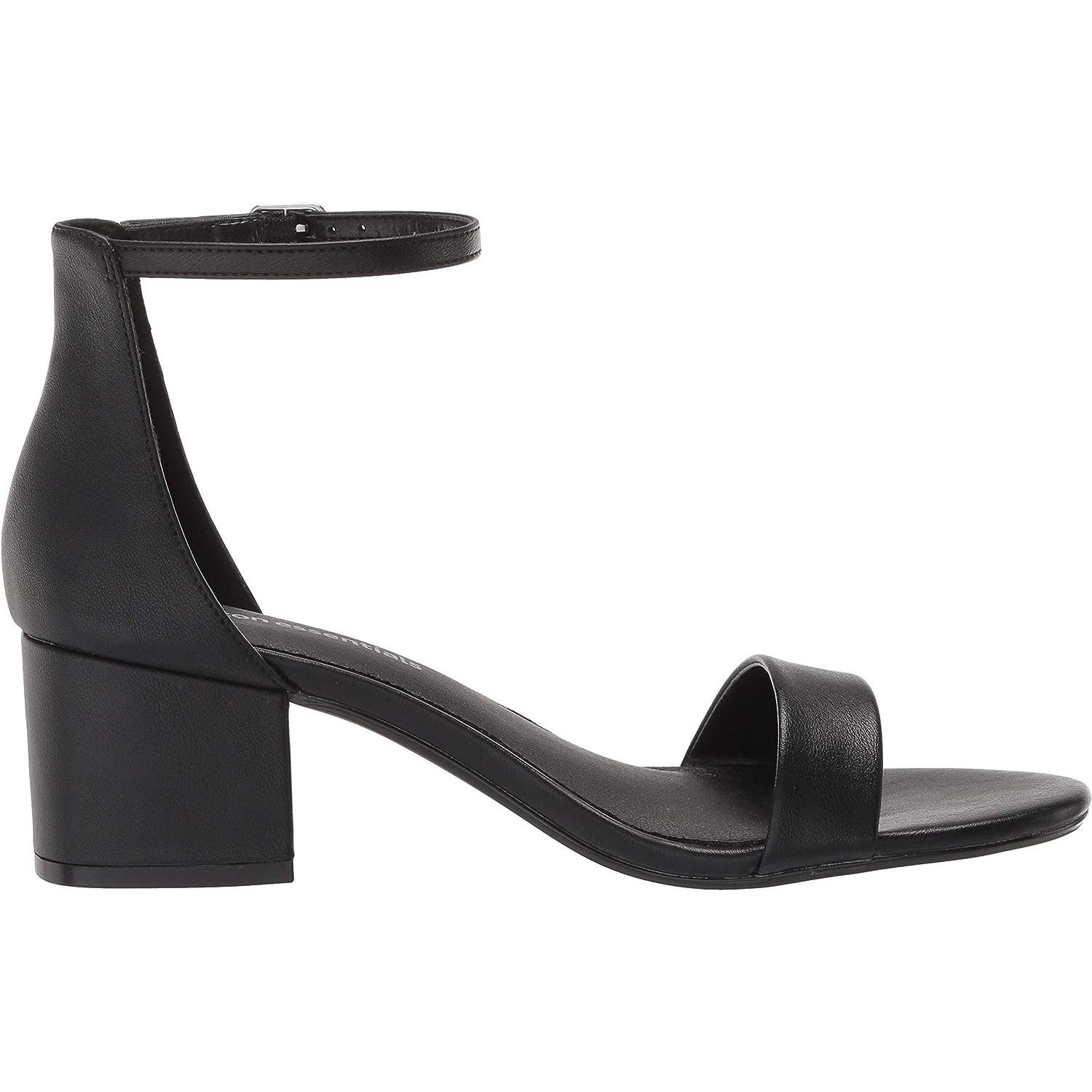 WF035 Essentials Women's Two Strap Heeled Sandal - Image 14