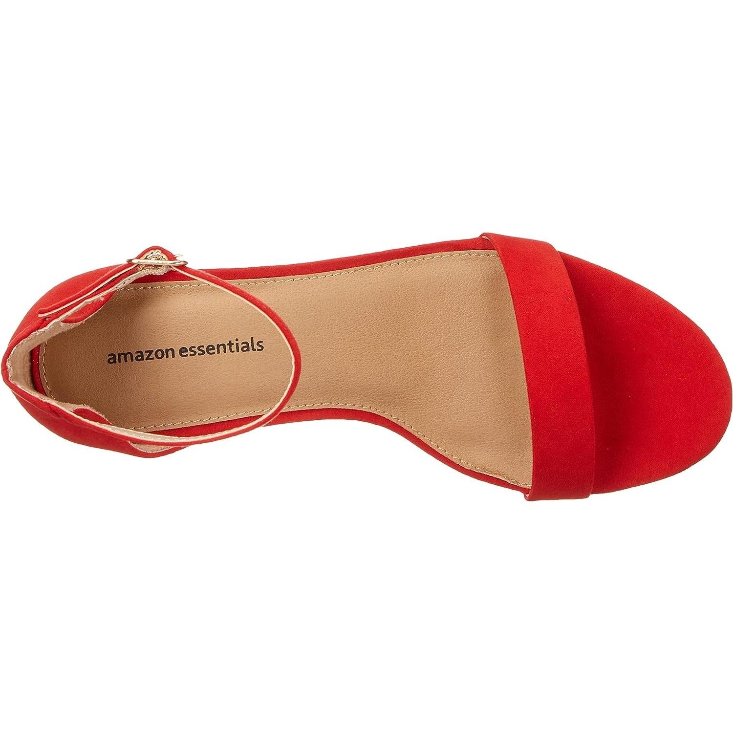 WF035 Essentials Women's Two Strap Heeled Sandal - Image 6