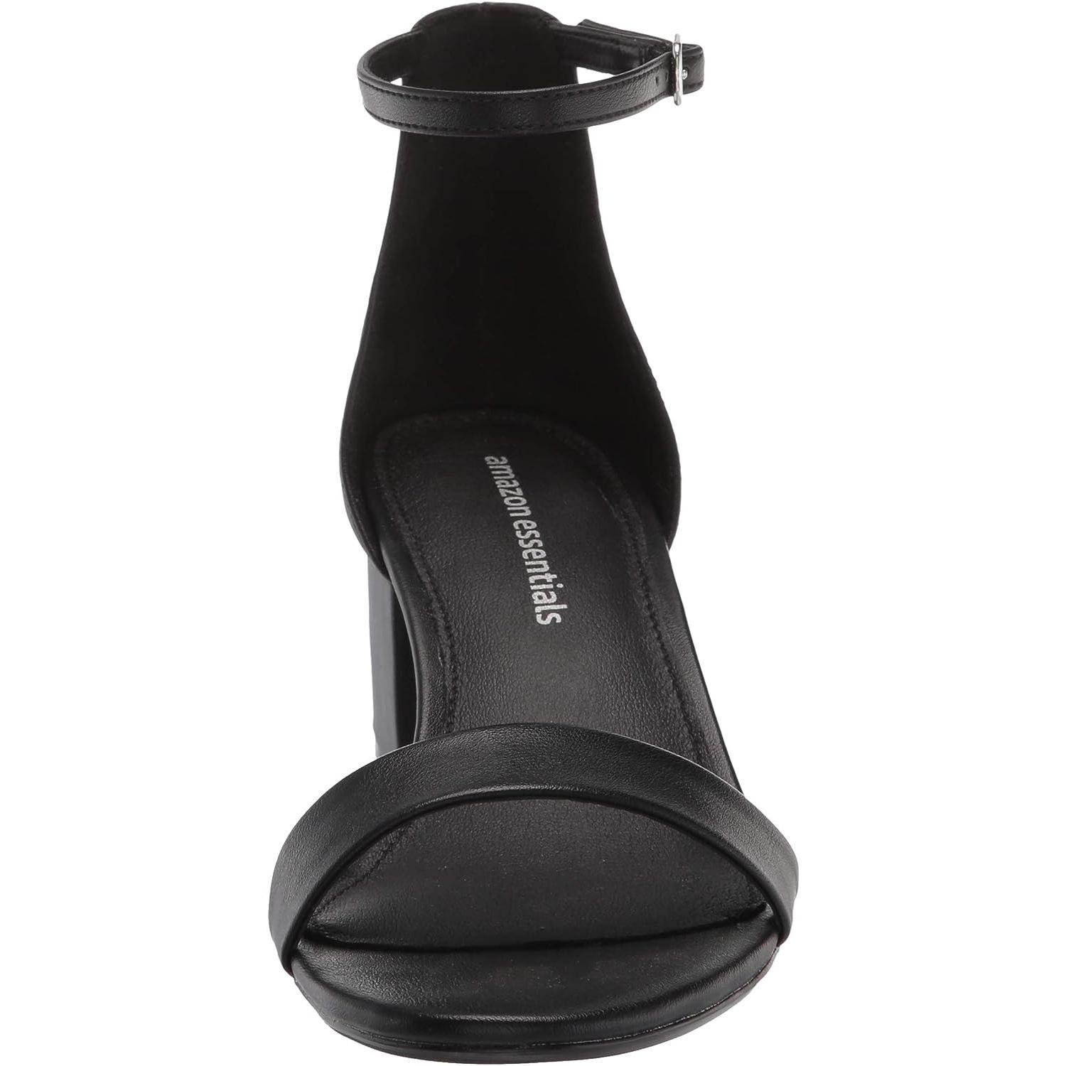 WF035 Essentials Women's Two Strap Heeled Sandal - Image 10