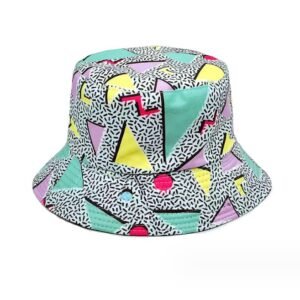 FA845 Trendy Print Reversible Bucket Hat