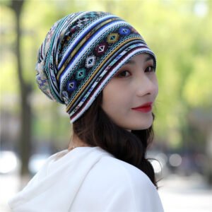 FA846 Cotton Slouchy Beanie Head Wear