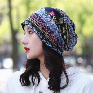 FA846 Cotton Slouchy Beanie Head Wear