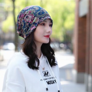 FA846 Cotton Slouchy Beanie Head Wear