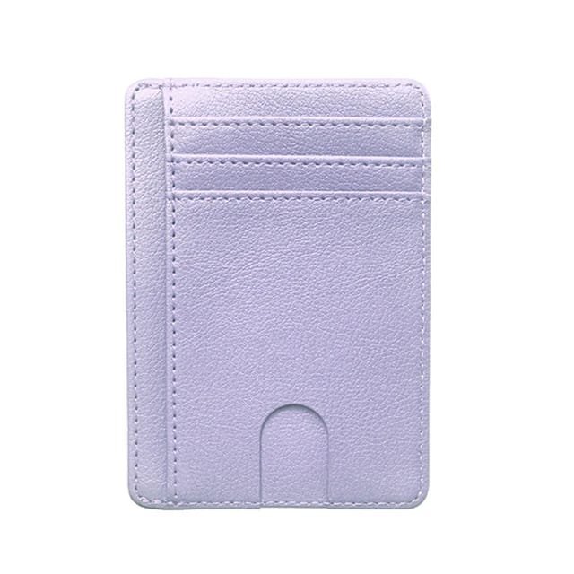 FA858 8 Slot Slim RFID Blocking Leather Wallet - Image 8
