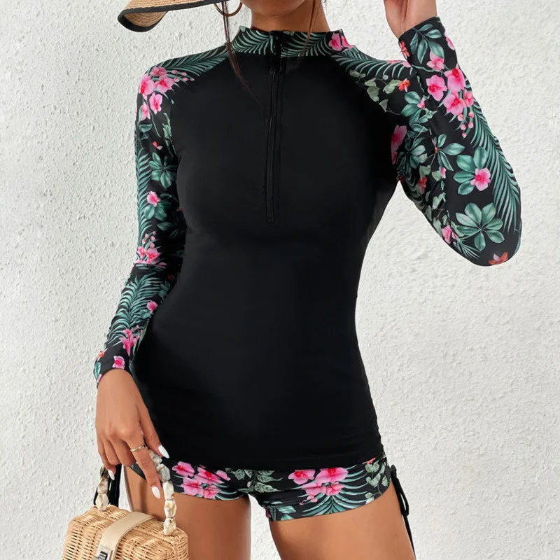 WBW310 Long Sleeves Swimwear Sports Surfing Tanking Set