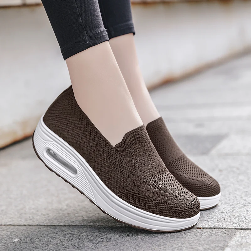 WF017 Women's Loafers Spring Outdoor Walking Shoes - Image 2