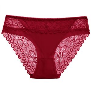 WU508 Low-rise Lingerie Solid Panties