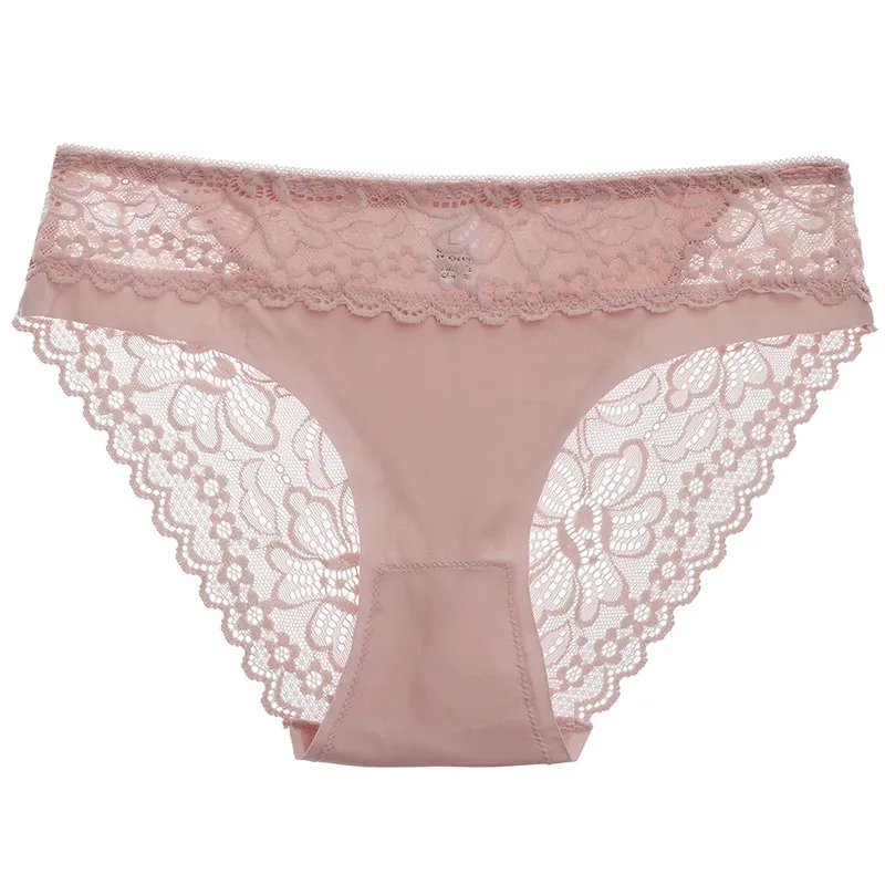 WU508 Low-rise Lingerie Solid Panties