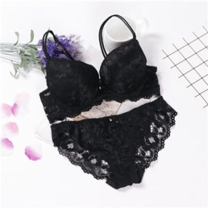 WU530  Transparente Panties And Bra Set