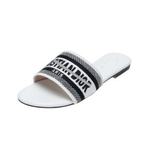 WF039 New Embroidered Flat Women’s Slippers