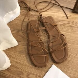 WF033 Beach Fashion Flat Casual Sandals