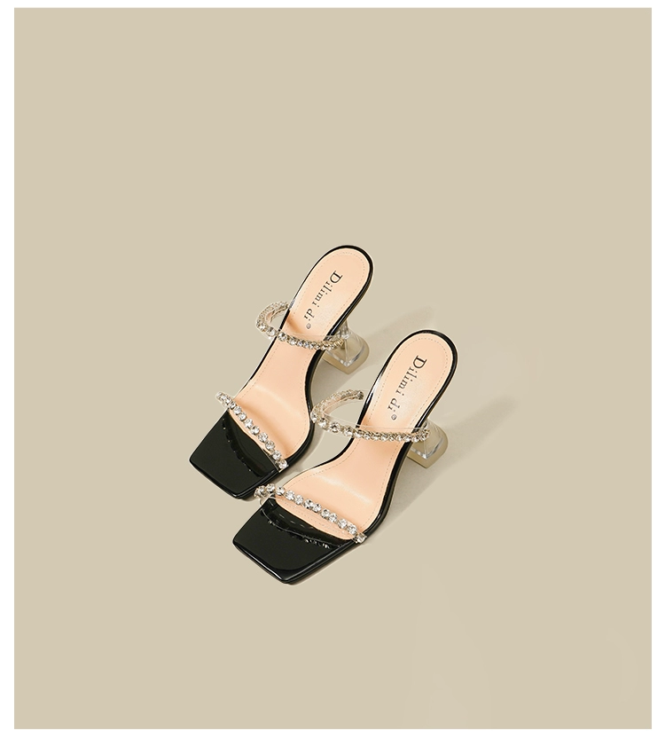 WF042 One-Strap Summer High-Heeled Sandals - Image 3