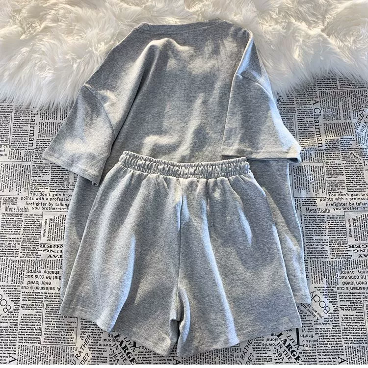 WD431 Printing Simple Shorts Set - Image 15