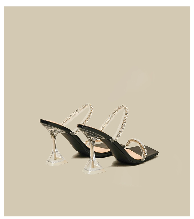 WF042 One-Strap Summer High-Heeled Sandals - Image 4