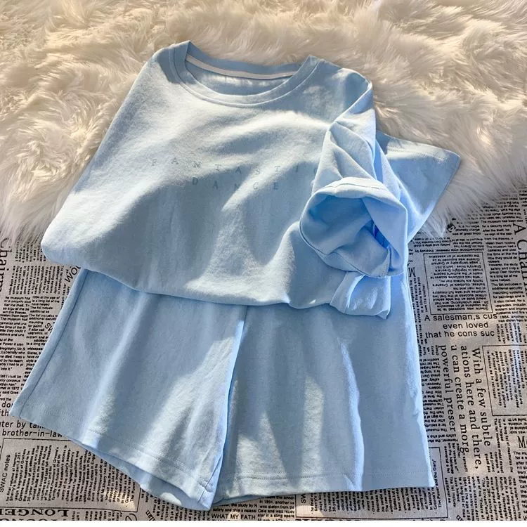 WD431 Printing Simple Shorts Set - Image 20