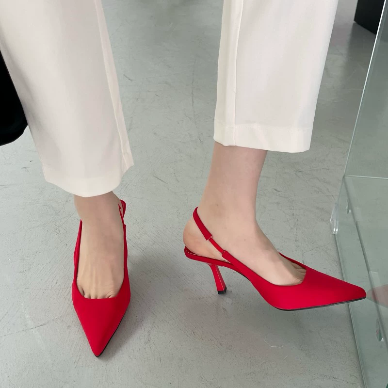 WF046 Fashionable High heels Sandals - Image 7