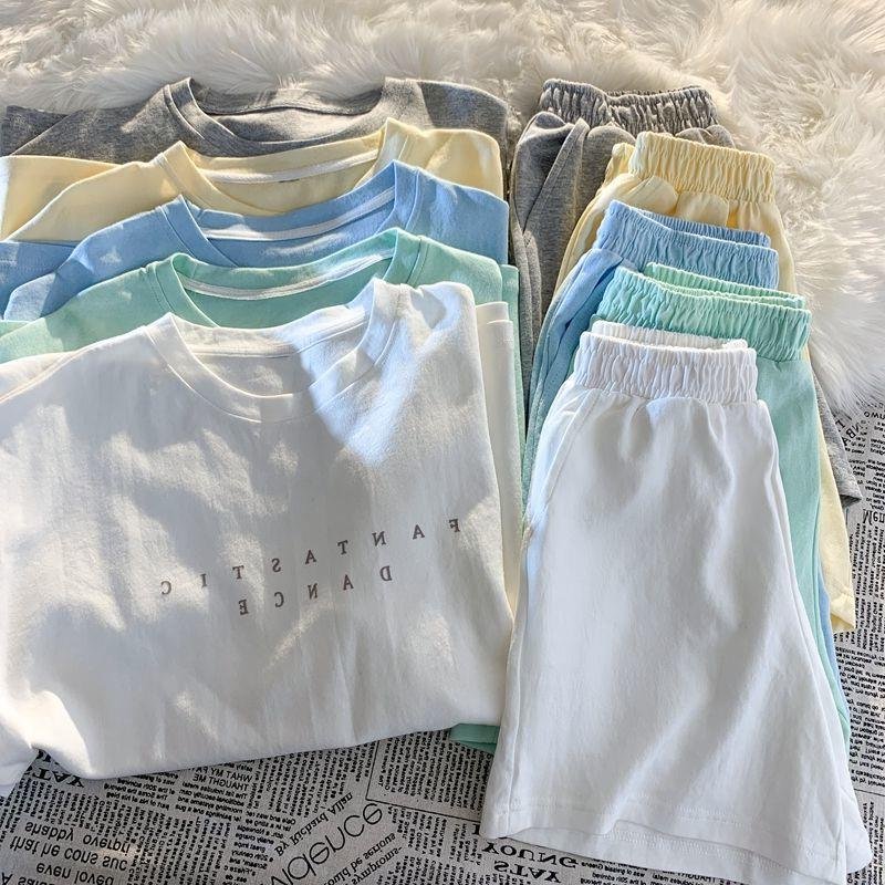 WD431 Printing Simple Shorts Set - Image 2