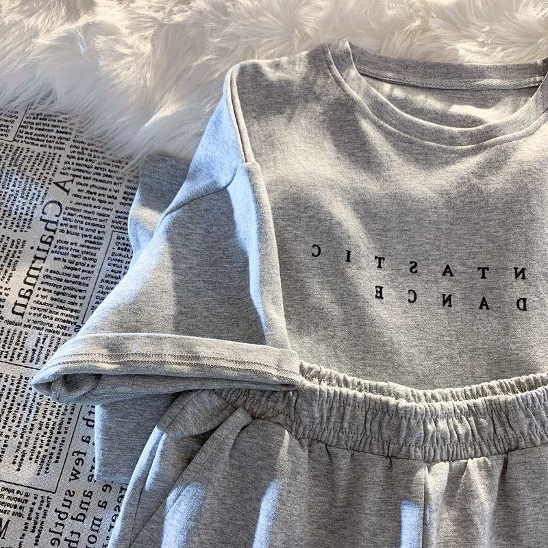 WD431 Printing Simple Shorts Set - Image 3