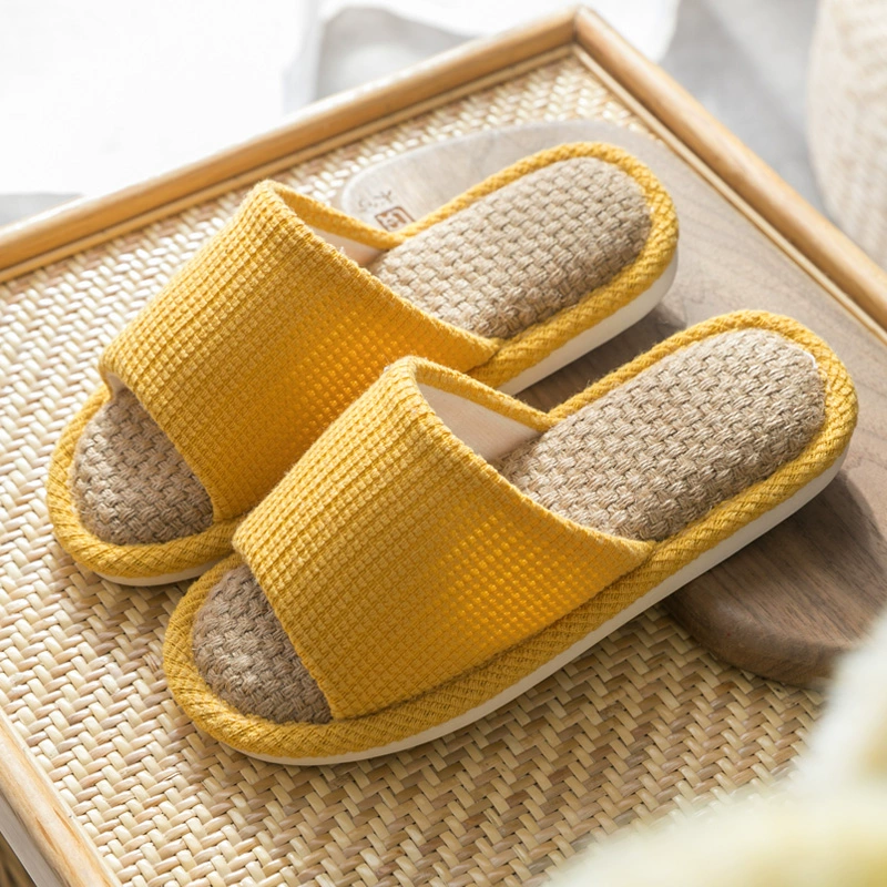 WF027 New Summer Cotton Slippers - Image 2