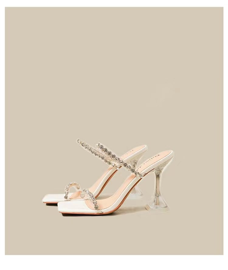 WF042 One-Strap Summer High-Heeled Sandals - Image 5
