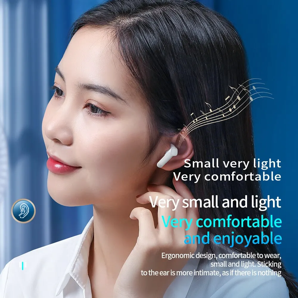 SP115 V9 Wireless Stereo Headset 5.3 with Digital Display Touch Control Earbuds - Image 3