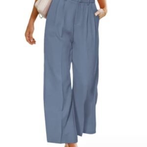 WD412 Wide Leg Casual Pants
