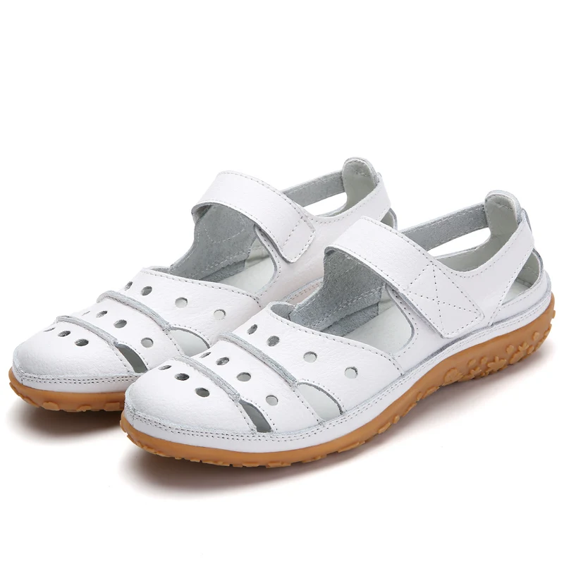 WF018 Leather Comfortable Beach Outdoor Women Shoes - Image 4