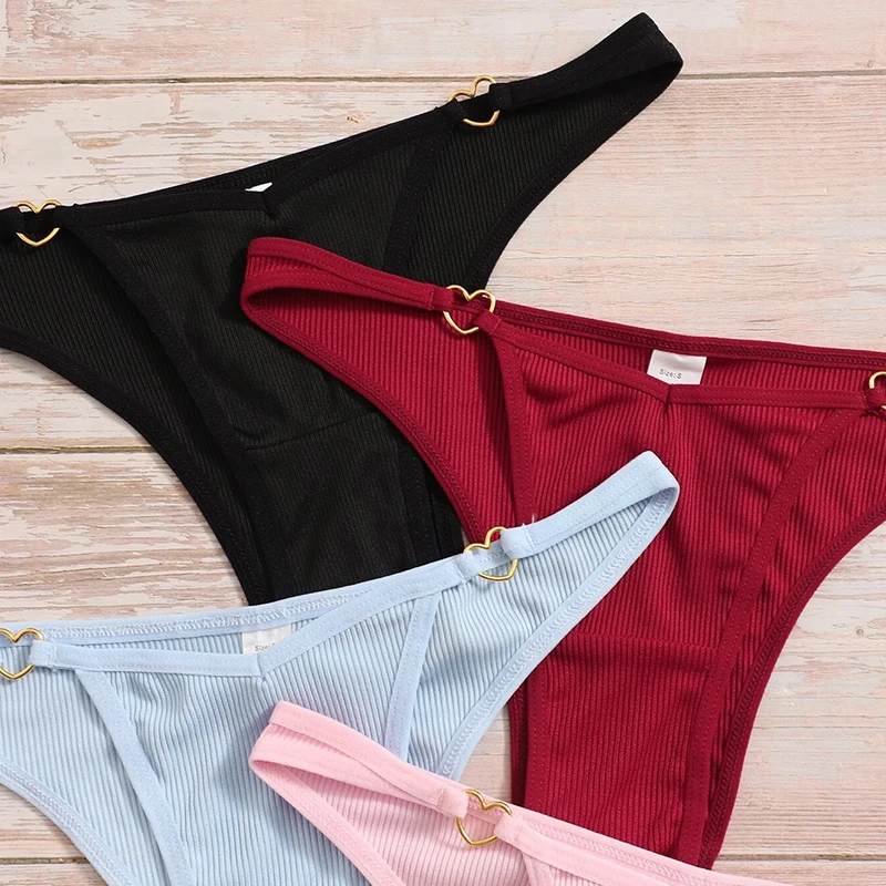 WU523 Breathable Thong Seamless Panties - Image 3