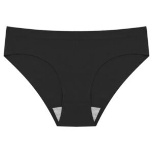 WU507  Soft Silk Mid-waist Underwear Panties