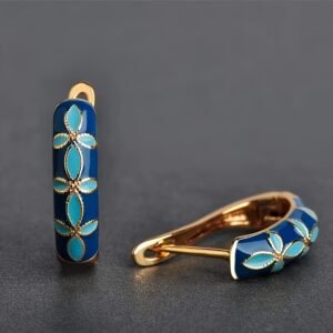 JW981 Blue Earrings