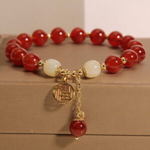 JW983 Red Agate Bracelet
