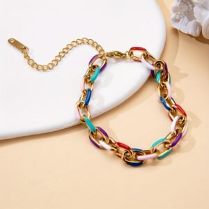 JW986 Mixed Cuff Bracelet