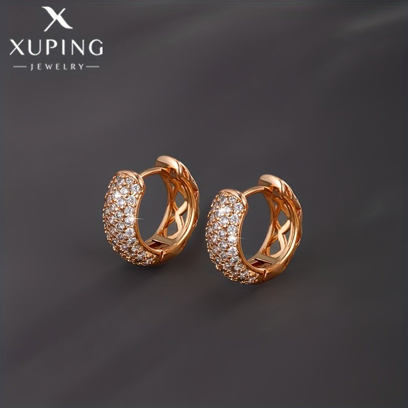 JW966 Gold Chunky Hoop Earrings