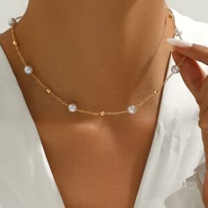 JW949 White Chain Necklace