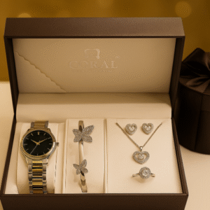 CORAL14- LUXURY JEWELRY GIFT SET